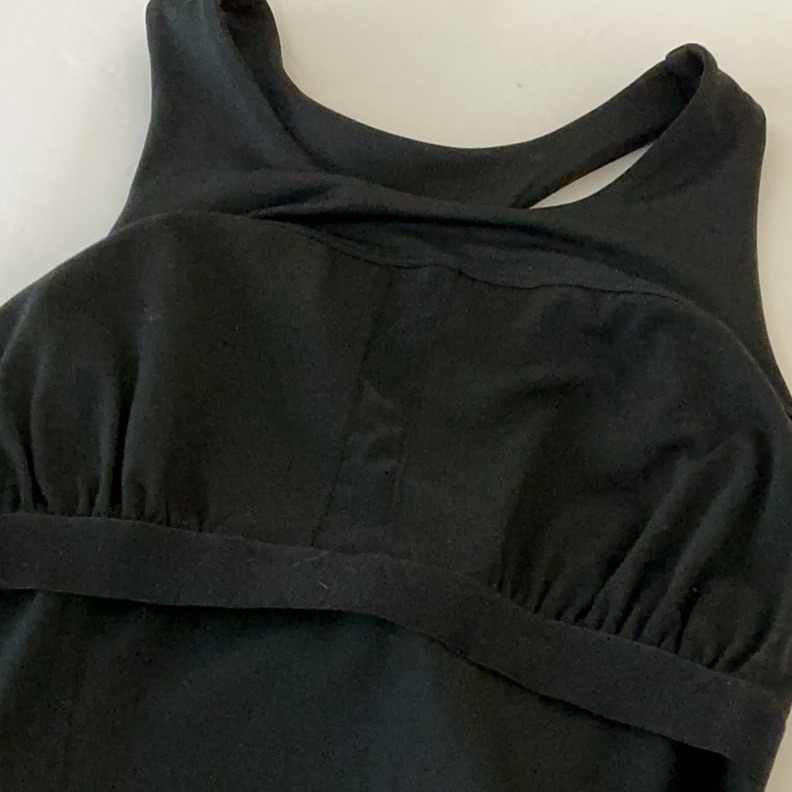 Kensie Women’s Black Workout Tank Top Racerback Shelf Bra Size M Nwt — image 6 of 7